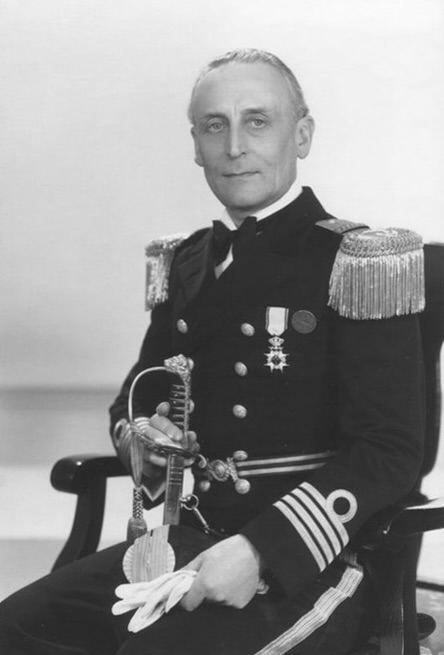 Wilhelm Hagwall i uniform