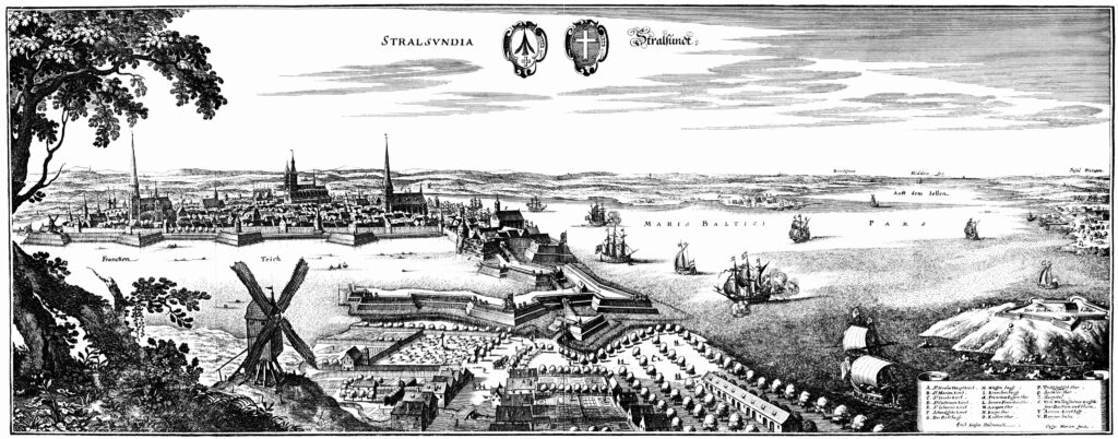 Stralsund 1652 Merian