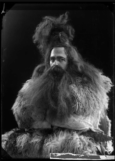 Gustaf Sjöberg i Rhenguldet vid Kungliga Operan 1903.