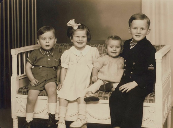 Kerstin och Svens barn, Örn, Ann Christin, Lotta och Peter