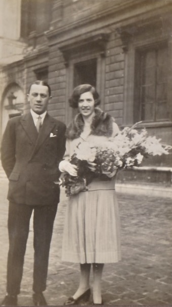 Ragnhild och Vladimir I Paris 1920-tal
