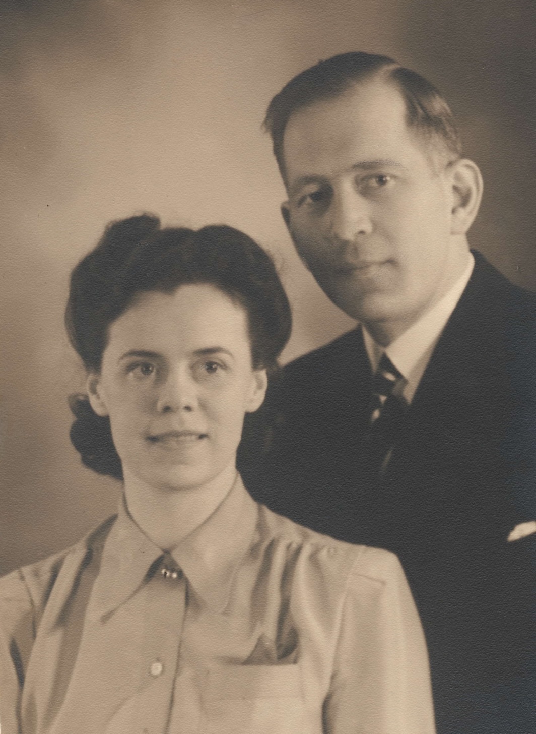 Förlovningskort Sven och Kristin Lundman